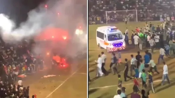 আতশবাজি ফেটে ফুটবল মাঠে ভয়াবহ দুর্ঘটনা, আহত ৩০