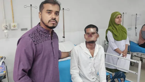 ছাত্র আন্দোলনে আহত খোকনকে নেওয়া হচ্ছে রাশিয়ায়