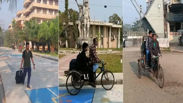 হল ছাড়ছেন কুয়েট শিক্ষার্থীরা