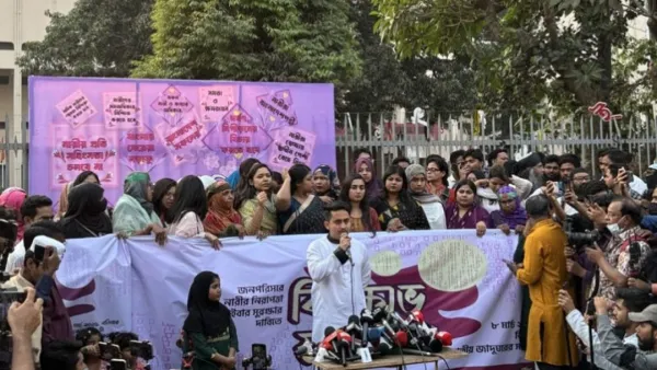 সরকার নারীর নিরাপত্তা দিতে পারছে না: সারজিস আলম 