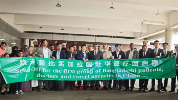 চীন গেল বাংলাদেশি রোগীদের প্রথম দল