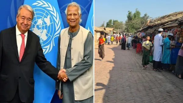 রোহিঙ্গাদের নিয়ে ইফতার করবেন জাতিসংঘের মহাসচিব ও প্রধান উপদেষ্টা