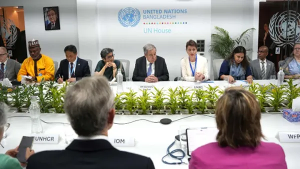 রোহিঙ্গা ইস্যুতে বাংলাদেশকে সমর্থনের কথা পুনর্ব্যক্ত করলেন জাতিসংঘ মহাসচিব 