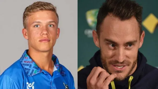 ফাফ ডু প্লেসিকে নিয়ে নামিবিয়ার বিশ্বকাপ দল ঘোষণা