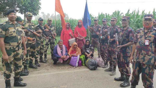 বিএসএফের হাতে আটক ৫ বাংলাদেশিকে ফেরত আনল বিজিবি