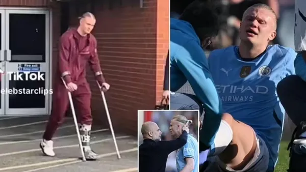 শঙ্কা নিয়ে মাঠ ছাড়লেন হলান্ড