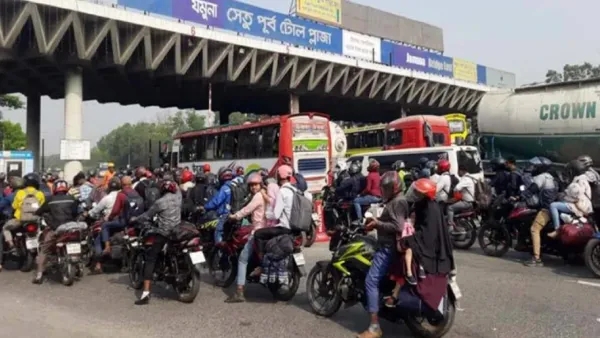 যমুনা সেতুতে এক সপ্তাহে ১৭ কোটি টাকার টোল আদায় 