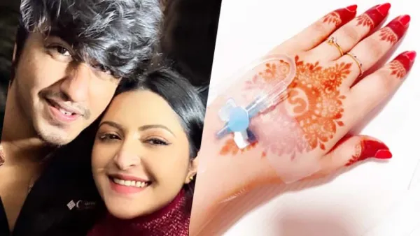 পরীমণির হাতে মেহেদী রাঙা ‘এস’, ভক্তরা বলছেন ‘শেখ সাদী’