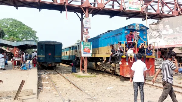 ঢাকা-ময়মনসিংহ রুটে ট্রেন চলাচল স্বাভাবিক