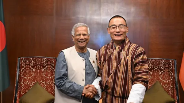 প্রধান উপদেষ্টার সঙ্গে ভুটানের প্রধানমন্ত্রীর দ্বিপক্ষীয় বৈঠক