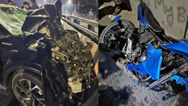রাজধানীতে প্রাইভেটকার-মোটরসাইকেল সংঘর্ষ, ২ যুবক নিহত