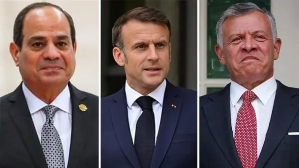 গাজা নিয়ে জরুরি বৈঠকে বসছে ফ্রান্স, মিসর ও জর্ডান