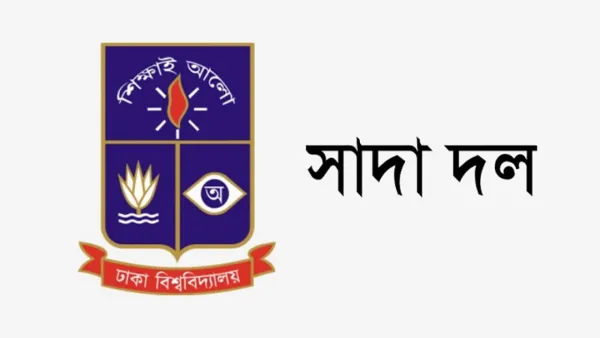 গাজায় ইসরায়েলের গণহত্যা-জবরদখল বন্ধে ঢাবি সাদা দলের সংহতি