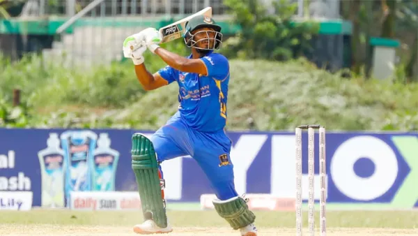 তানজিদের ঝড়ো সেঞ্চুরিতে পারটেক্সকে উড়িয়ে দিয়েছে রূপগঞ্জ