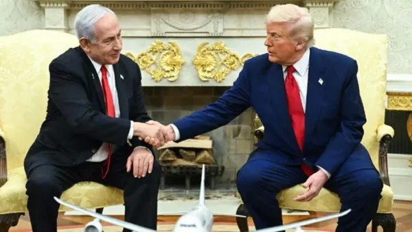 ট্রাম্প-নেতানিয়াহু বৈঠক, গাজা নিয়ে নতুন পরিকল্পনা