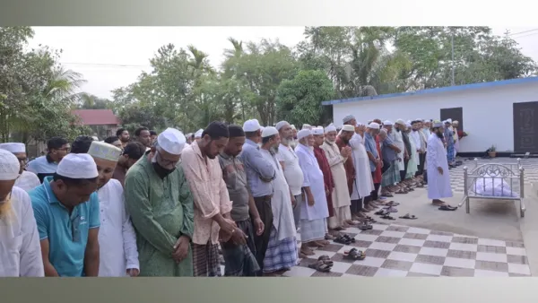 বড়লেখায় চিরনিদ্রায় শায়িত আমাদের সময়ের মফস্বল সম্পাদক শাহজাহান কমর