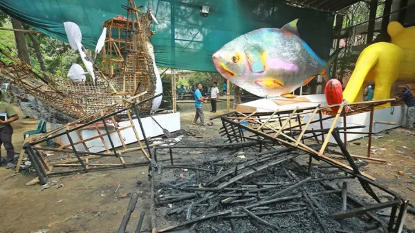 চারুকলায় আগুনের ঘটনায় ৫ সদস্যের তদন্ত কমিটি