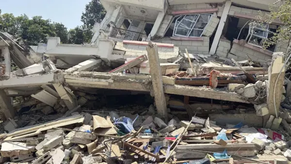 বিধ্বস্ত মিয়ানমারে ফের ভূমিকম্পের আঘাত