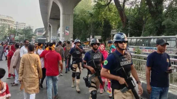 বাংলা নববর্ষ ঘিরে ঢাবি এলাকায় নিরাপত্তা জোরদার (ভিডিও)