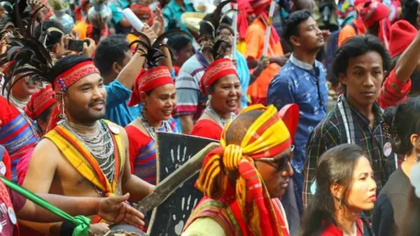 শেষ হলো নববর্ষের বৈচিত্র্যপূর্ণ ‘আনন্দ শোভাযাত্রা’