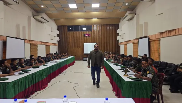 রবিন রাফানের নেতৃত্বে আনসার ও ভিডিপির ডিজিটাল দক্ষতা কর্মশালা