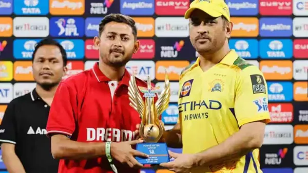 ৬ বছর পর ম্যাচসেরা ধোনি!