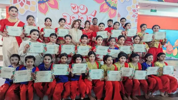 যমুনা ফিউচার পার্কে শিশুদের রঙিন নৃত্য ও উদ্ভাবনের প্রদর্শনী