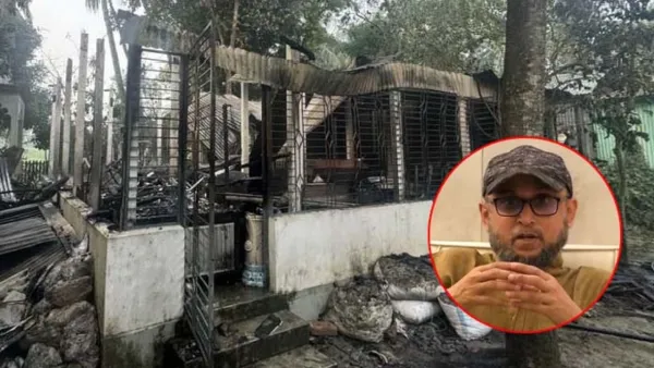 চিত্রশিল্পীর বাড়িতে আগুন, যা বললেন ফারুকী