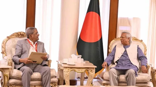 প্রধান উপদেষ্টার সঙ্গে বৈঠকে বিএনপি প্রতিনিধিদল