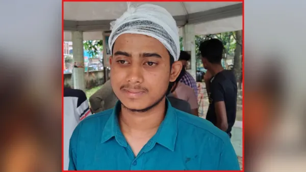 গাঁজা সেবনের ভিডিও ধারণ করায় যুবককে কুপিয়ে জখম