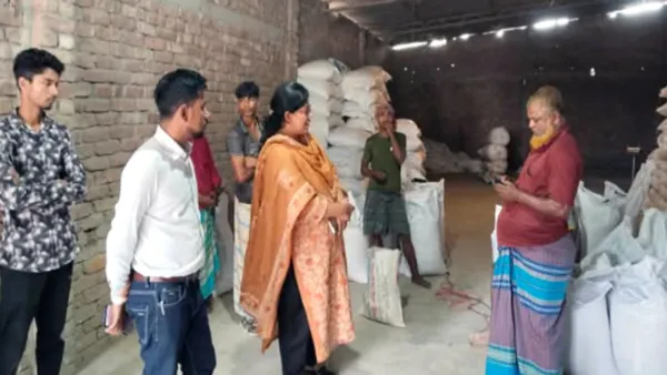 ফুলপুরে মজুদকৃত সরকারি চাল জব্দ