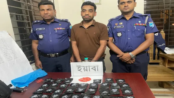 সোনারগাঁয়ে ৭ হাজার ইয়াবাসহ মাদক কারবারি গ্রেপ্তার