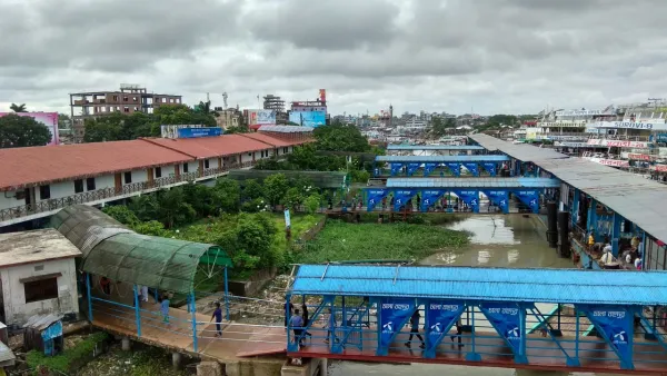নদীবন্দরে এক নম্বর সতর্কতা সংকেত