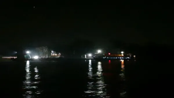 গজারিয়ায় বাল্কহেড থেকে পড়ে মেঘনা নদীতে শ্রমিক নিখোঁজ