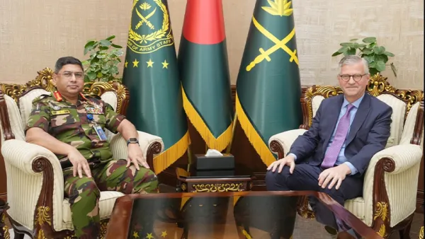 সেনাপ্রধানের সঙ্গে জাতিসংঘের আন্ডার সেক্রেটারি জেনারেলের সৌজন্য সাক্ষাৎ