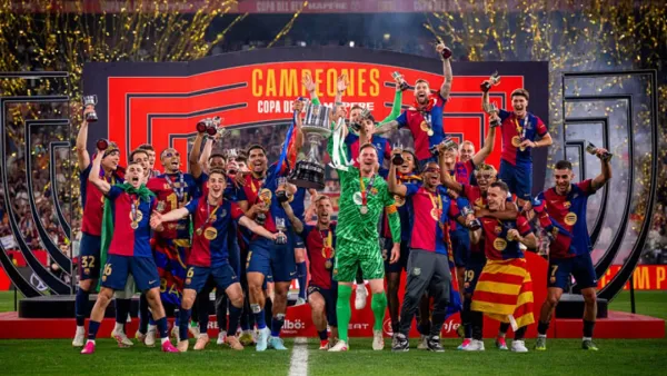 পাঁচ গোলের রোমাঞ্চকর লড়াইয়ে রিয়ালকে হারিয়ে চ্যাম্পিয়ন বার্সা