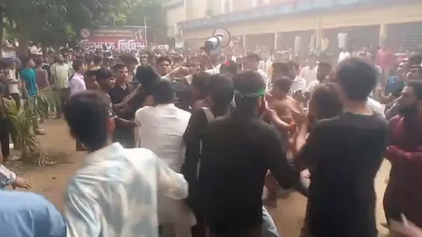 জাতীয় নাগরিক পার্টির সমাবেশে মারামারি