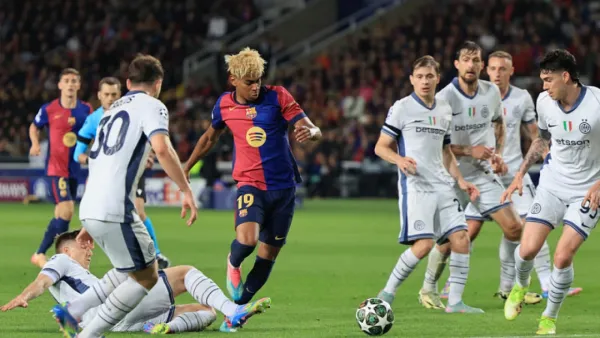 হাইভোল্টেজ ম্যাচে বার্সা-ইন্টারের ড্র 