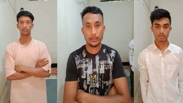 তাহিরপুরে ইভটিজিং মামলার তিন আসামি গ্রেপ্তার