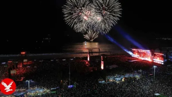 লেডি গাগার কনসার্টে ‘২০ লাখ’ ভক্তের ঢল