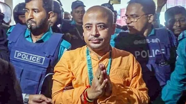 রাষ্ট্রদ্রোহ মামলায় চিন্ময় দাসের জামিন স্থগিত