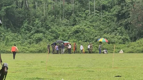 সীমান্তে জরিপ করতে আসা বিএসএসফ সদস্যদের ধাওয়া দিল জনতা