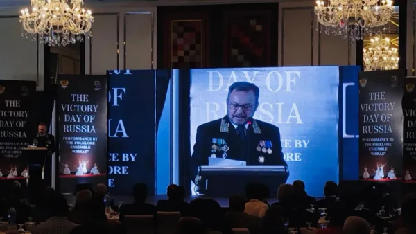 জমকালো আয়োজনে ঢাকায় রাশিয়ার বিজয় দিবস উদযাপন