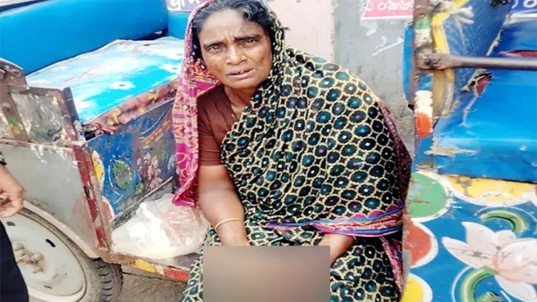 স্বামীর কাটা হাতের কব্জি নিয়ে থানায় হাজির স্ত্রী