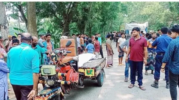 বাবাকে হাসপাতালে নেওয়ার পথে প্রাণ গেল মেয়ের