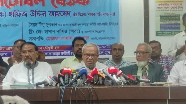 আমরা ভয়ংকর প্রাকৃতিক বিপর্যয়ের দিকে যাচ্ছি: রিজভী 