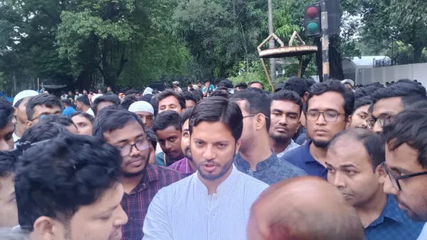 জবি শিক্ষার্থীদের আন্দোলনে যোগ দিয়ে যা বললেন শিবির সভাপতি