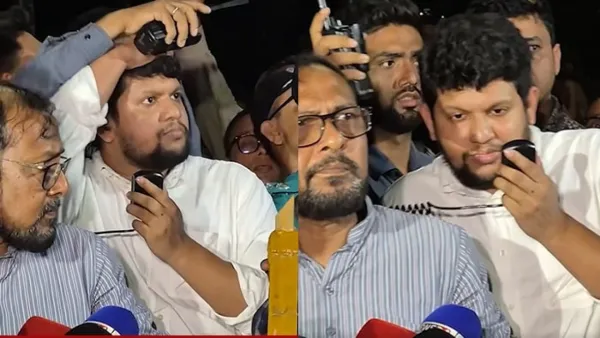 উপদেষ্টা মাহফুজ আলমের মাথায় বোতল নিক্ষেপ