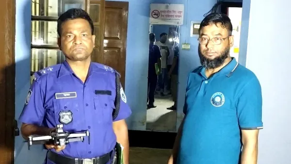 হিলি সীমান্তে উদ্ধার ভারতীয় ড্রোন ক্যামেরা