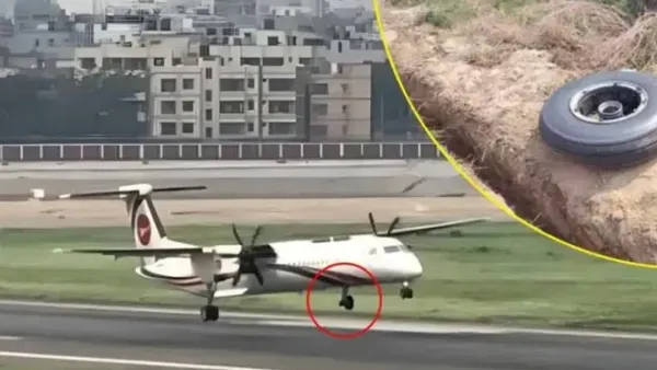 চাকা খুলে পড়ার ঘটনায় যা জানাল বিমান